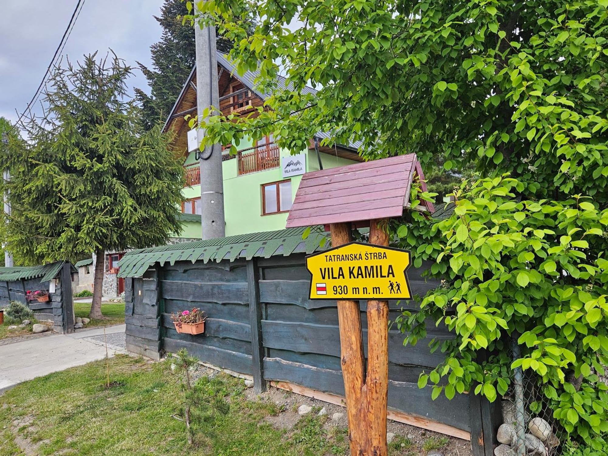 Vila Kamila Tatranska Strba Exteriör bild
